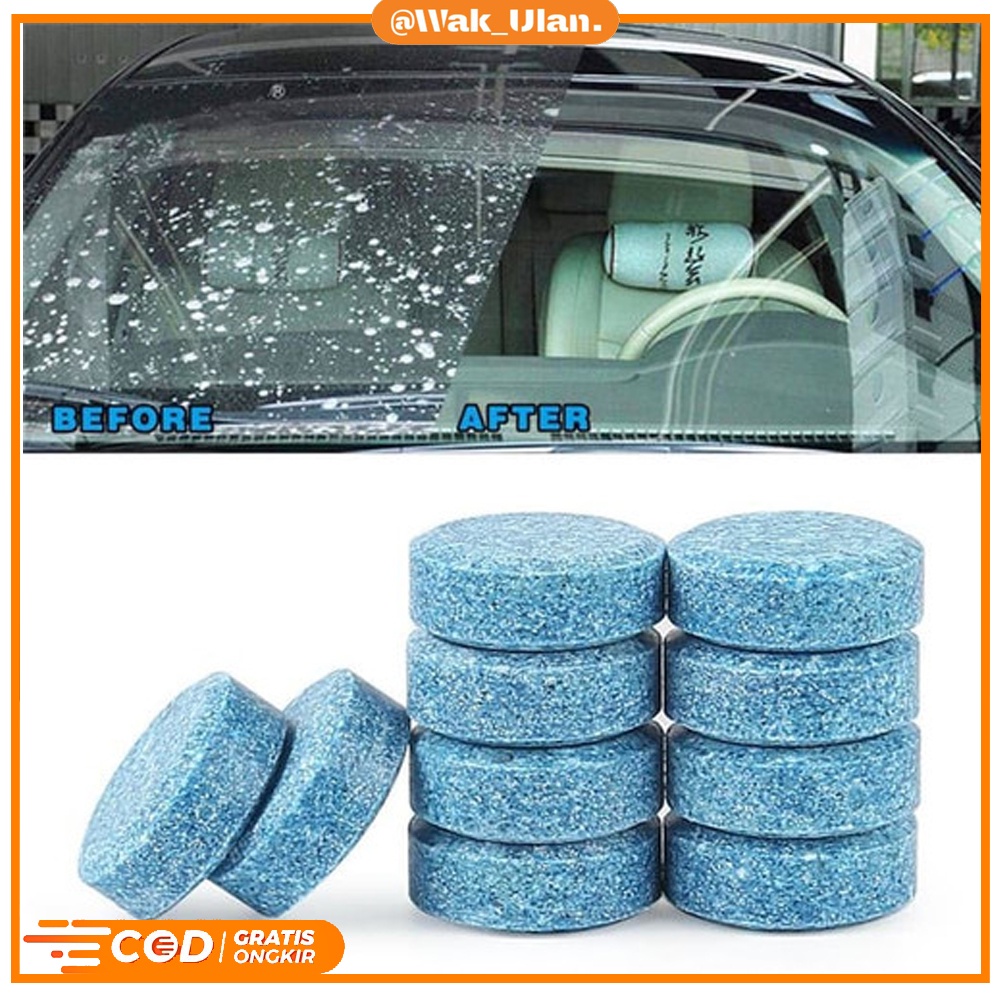 TABLET AIR WIPER SABUN WIPER PEMBERSIH KACA MOBIL PEMBERSIH SERBAGUNA UNIVERSAL