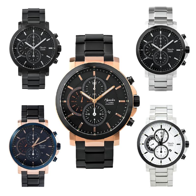 JAM TANGAN PRIA ALEXANDRE CHRISTIE AC 6350 MC ORIGINAL