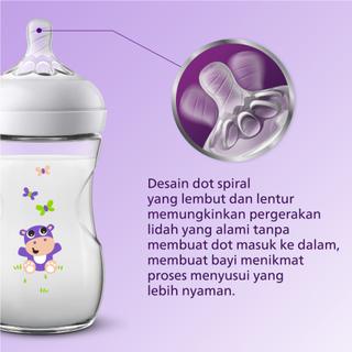 PHILIPS AVENT NATURAL BOTTLE SINGLE 9OZ 260ML