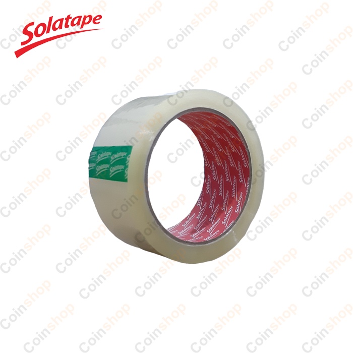 

Opp Tape Lakban Bening Coklat 48mm x 80 yard Solatape