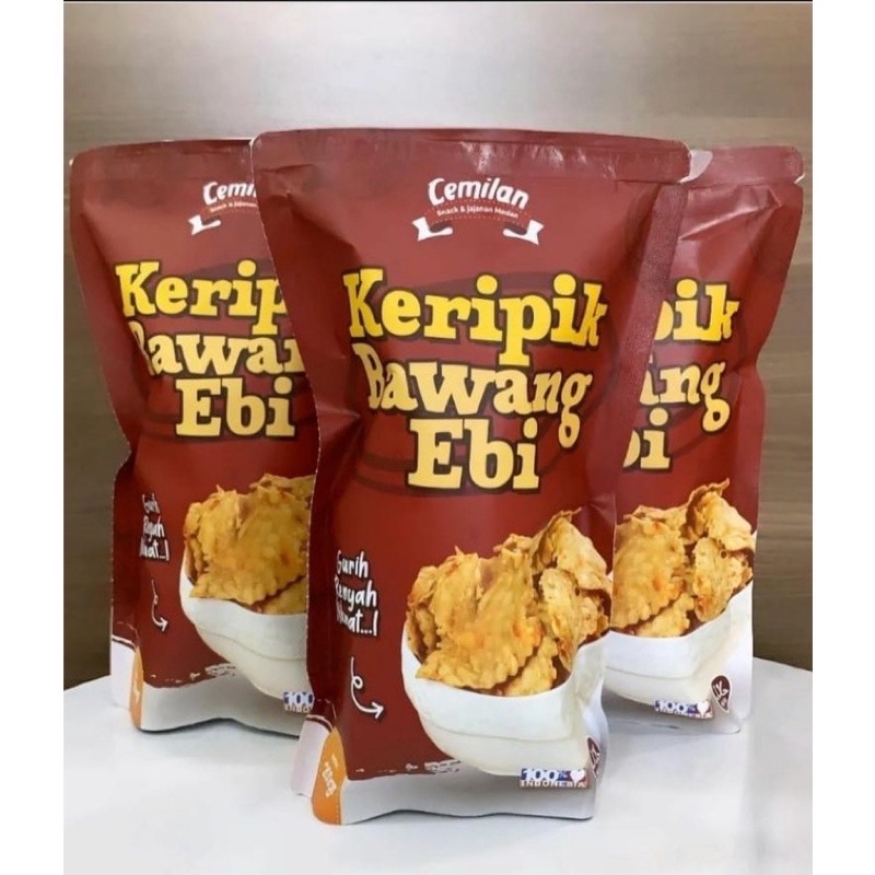 

Keripik bawang ebi / Kripik kue bawang Renyah Kriuk Enak