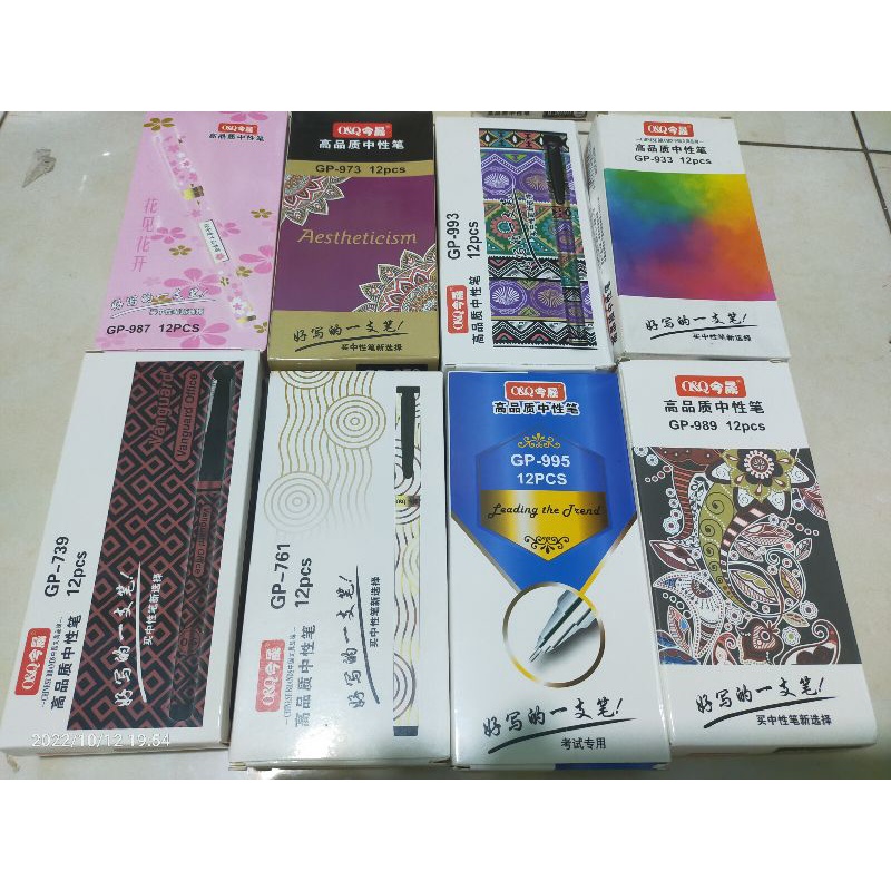 

Pulpen Gel Q&Q