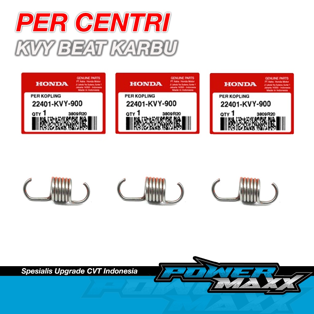 PER CENTRI BEAT KARBU KARBURATOR PER CENTRIK KAMPAS GANDA KVY BEAT KARBU ORIGINAL HONDA