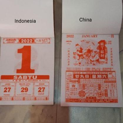 

(PROMO J8L34) CALENDER SOBEK 2022 dan 2023 / KALENDER ROBEK / CALENDER CHINA / CALENDER HARIAN / CALENDER INDONESIA / Calender Cina / Calender Tiongkok / Kalender Dinding ✻