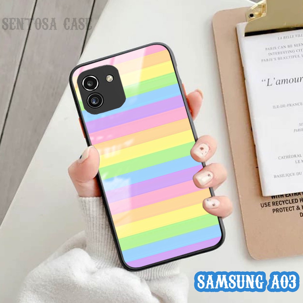 Softcase Kaca Samsung A03 - Case Handphone Samsung A03 [T37].