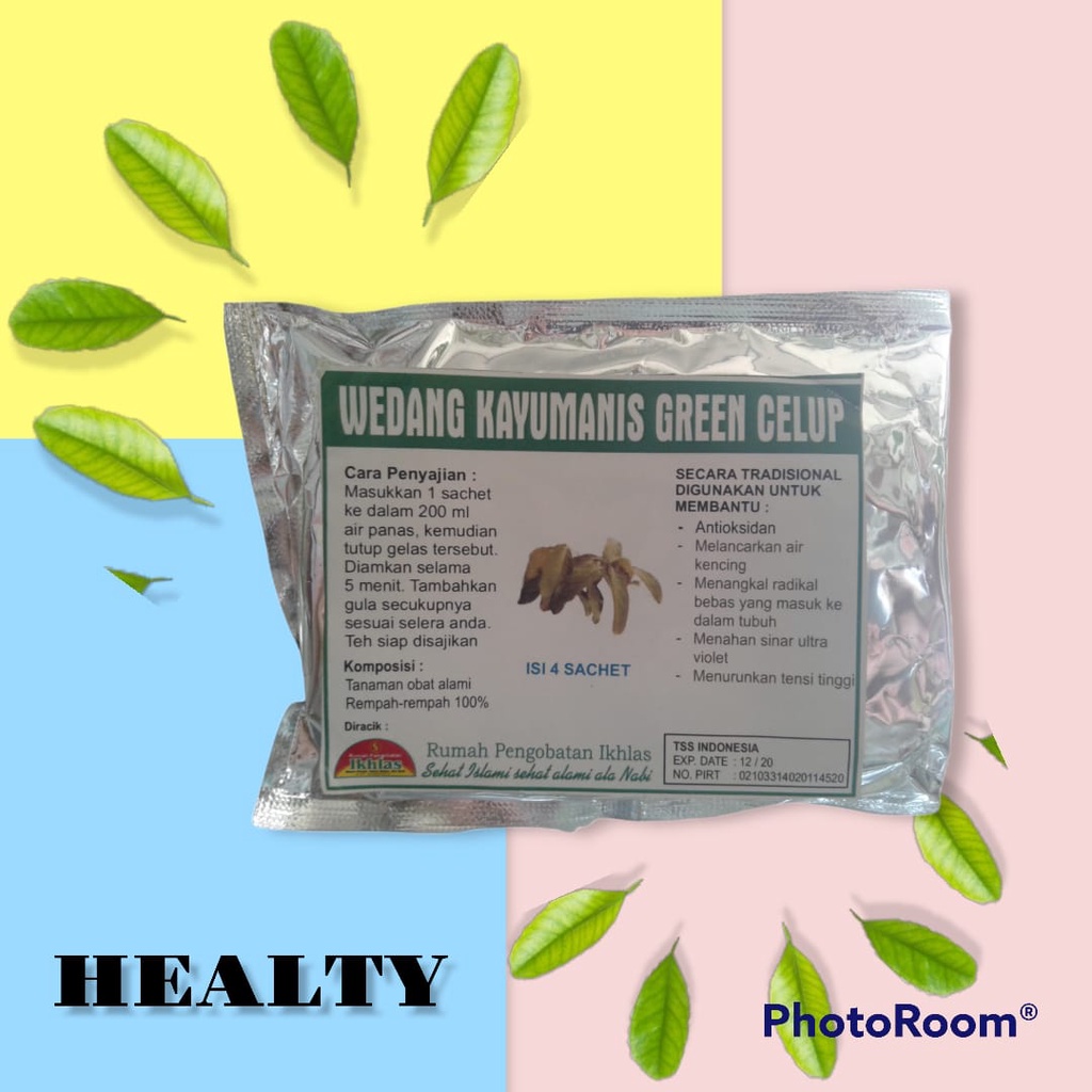 

Wedang Teh Kayu Manis Green Kayu Manis Hijau celup 100% Herbal