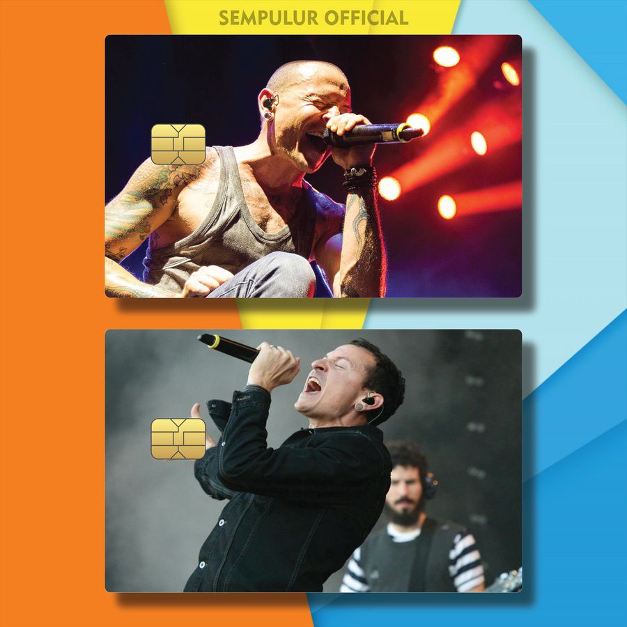 COVER ATM POPULER BAND CHESTER LINKIN PARK IIYGV/LBDEK/ CASING FLAZZ BAND PERSONEL PERSONIL LINKIN P