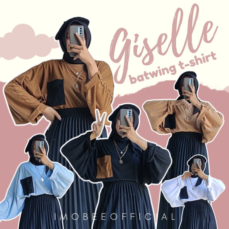 GISELLE BATWING TSHIRT // KAOS COMBED BATWING OVERSIZE // KAOS COMBED 30S