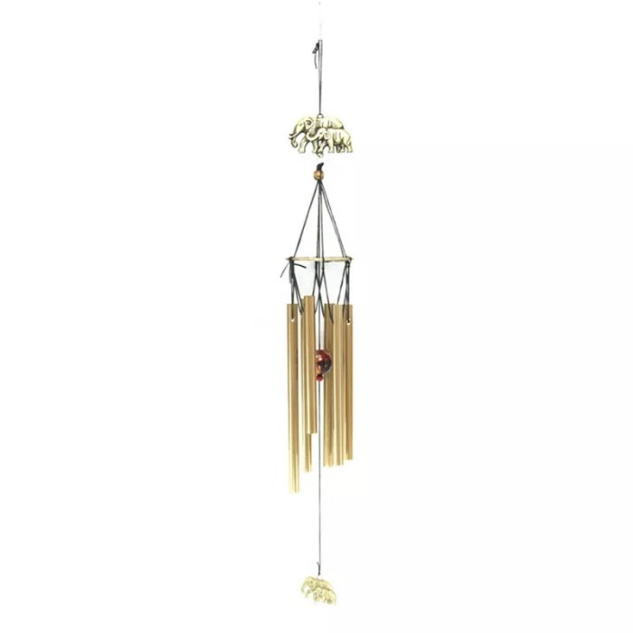 

Lonceng Angin 6 Tubes Wind Chime - Gajah