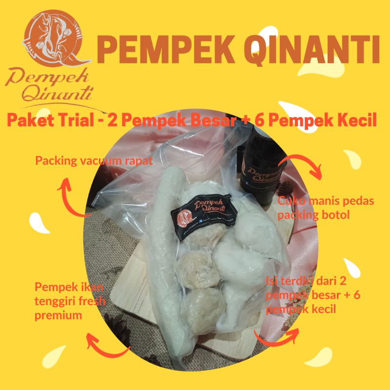 

Paket Trial Pempek Qinanti/ Pempek Palembang