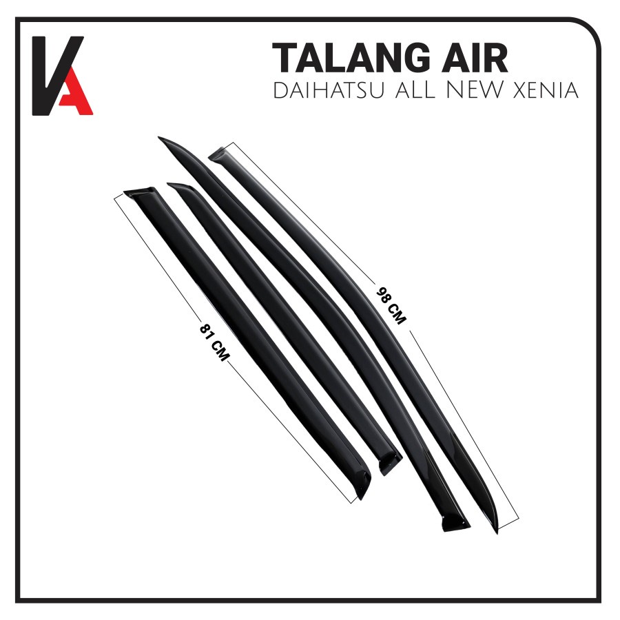 TALANG AIR PINTU MOBIL DAIHATSU ALL NEW XENIA MODEL SLIM HIGH QUALITY