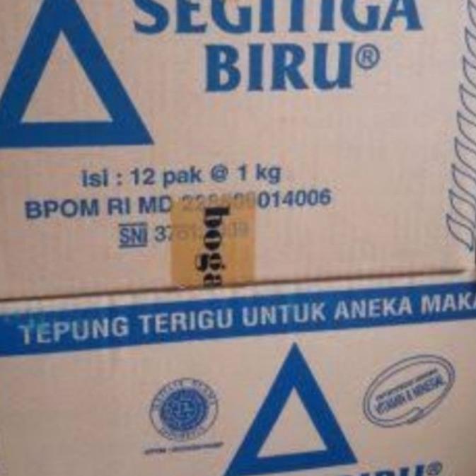 

[COD] 3 dus Tepung Segitiga Biru Eco Pack @ 12 pcs kemasan 1kg. [COD]