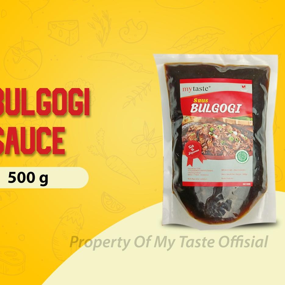 

COD MY Taste Bulgogi Sauce 500 Gram !!