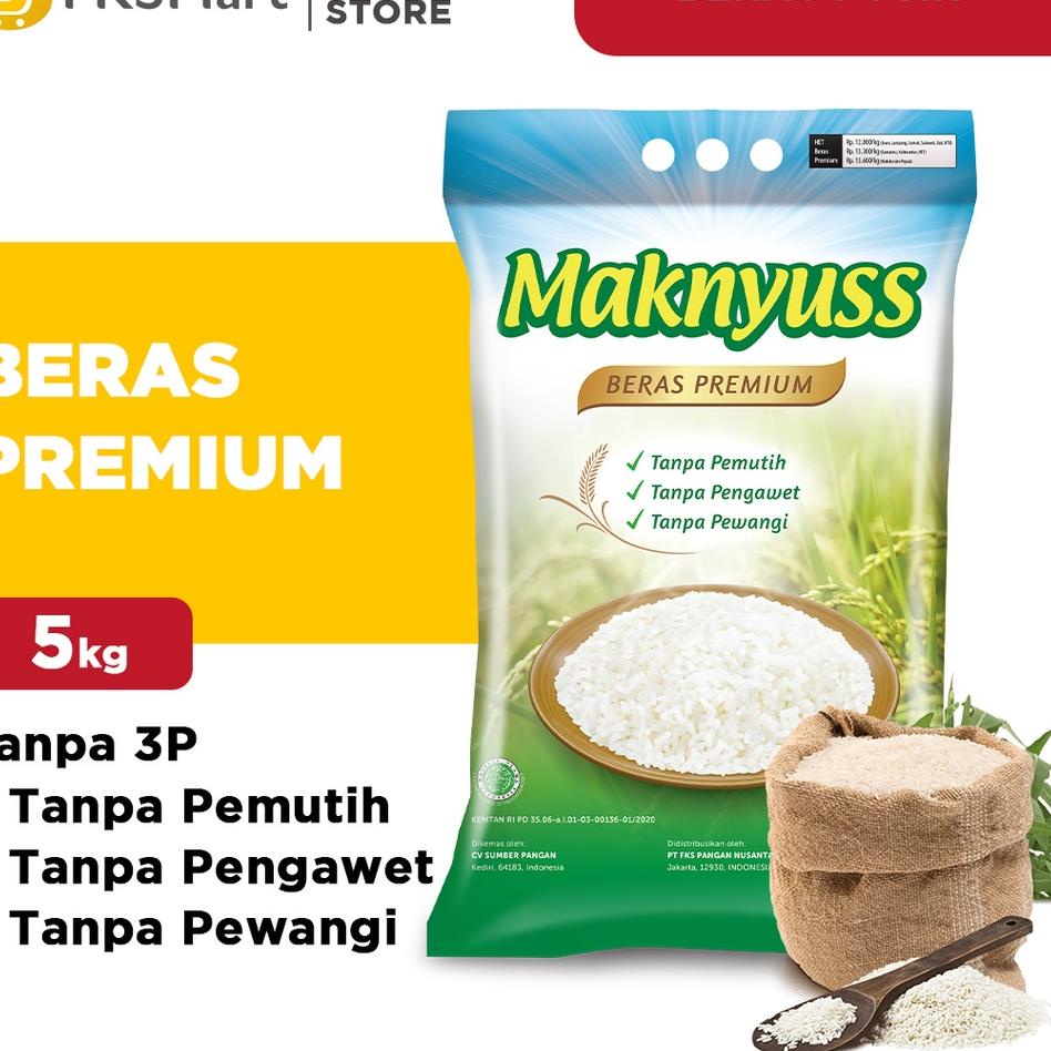 

Grosiran--Maknyuss Beras Premium 5 kg