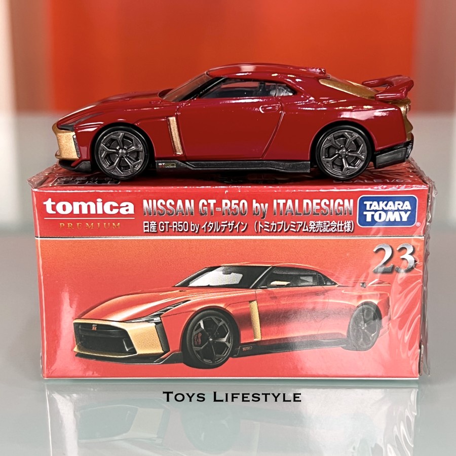 Mobil Tomica Diecast PREMIUM 23 Nissan GT R50 By ITALDESIGN