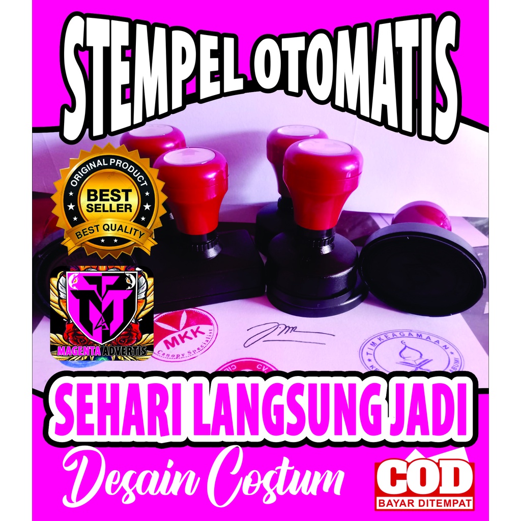 

Cetak Stemple Warna - Lunas - Logo - Kantor - Komunitas - Ollshop - Nama - Tanda Tangan