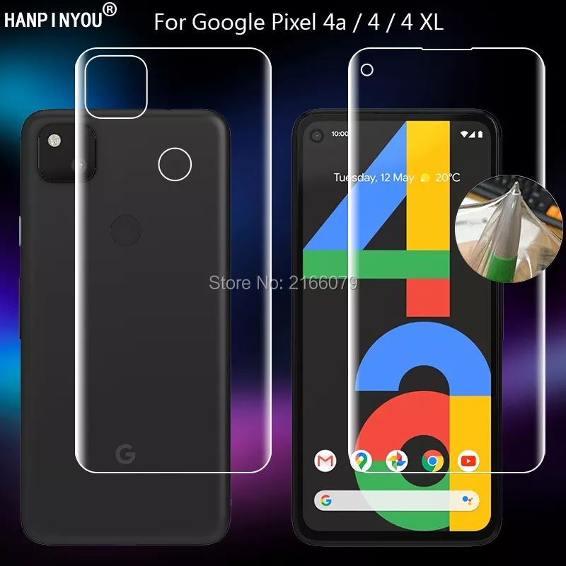 Hydrogel Depan Belakang Google Pixel 2 2XL 3 3XL 3a 3aXL 4 4a 4XL 5 5a 6 Pro