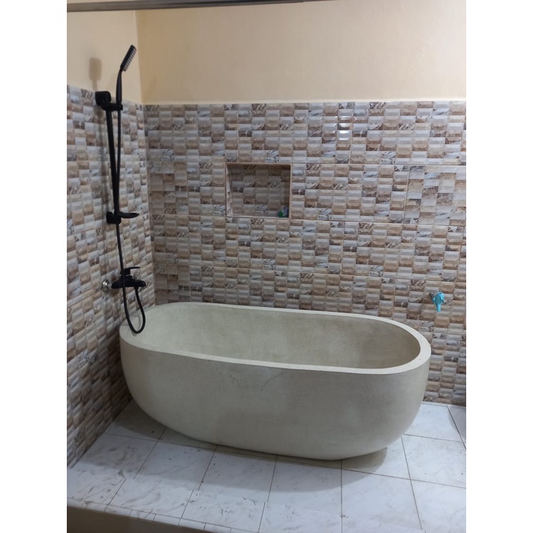 bathtub terrazzo dewasa