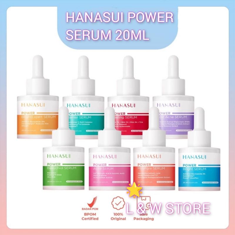 HANASUI POWER SERUM 20ML SERIES ORIGINAL