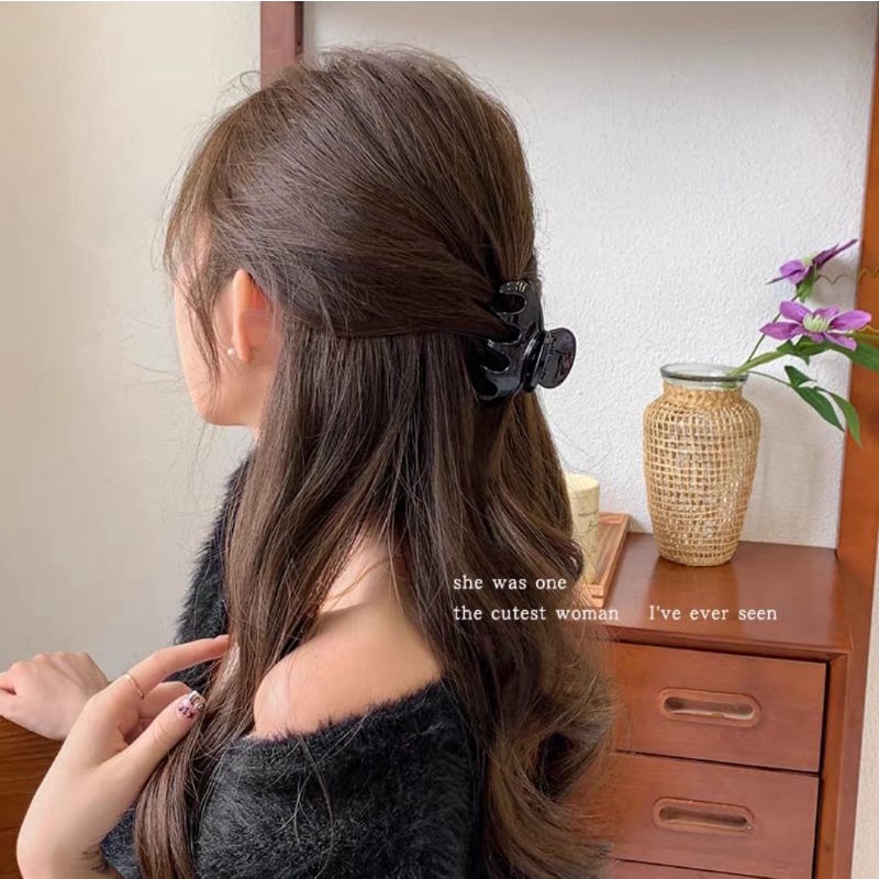 Jedai Jumbo Premium 8cm Jepit Rambut Salon Korea Besar Cakar 10