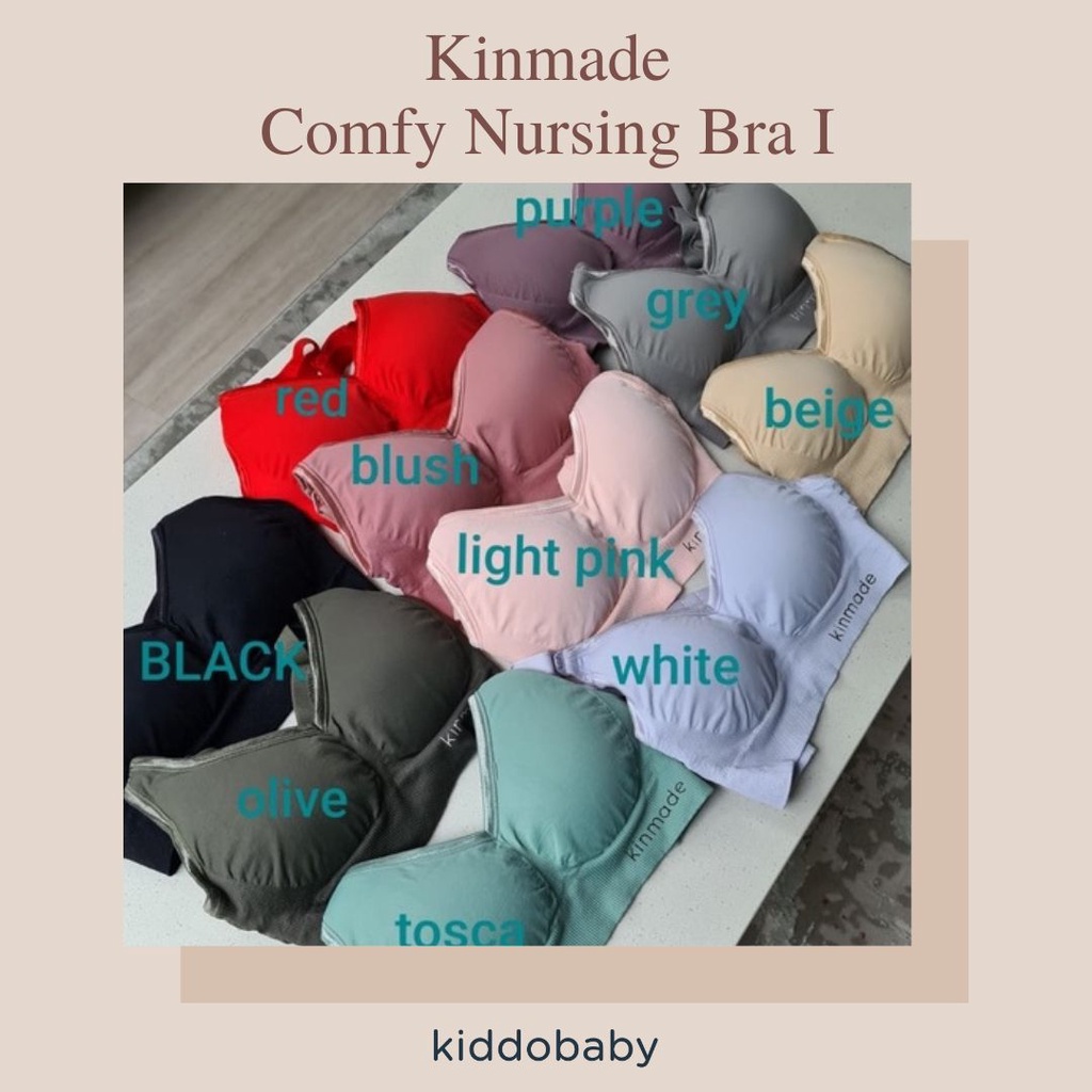 Kinmade Comfy Nursing Bra I | BH Menyusui