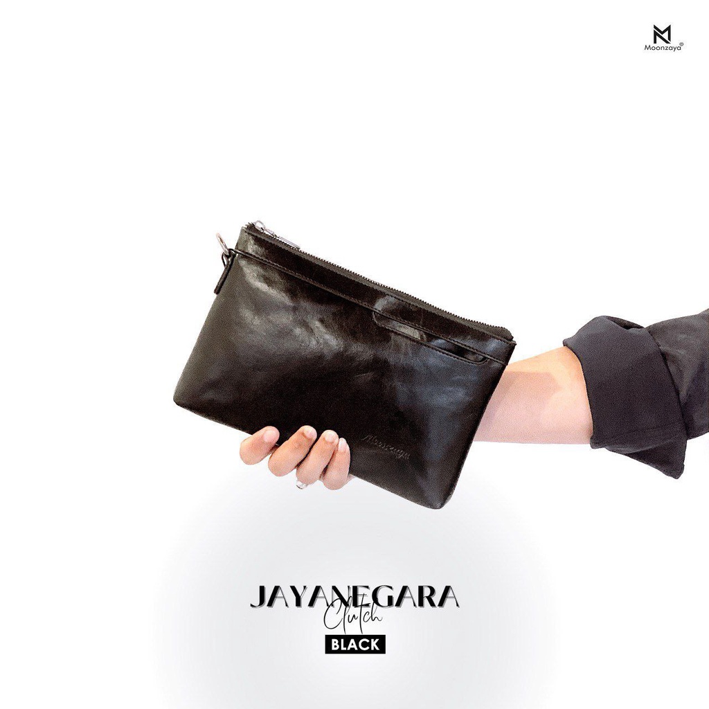 Clutch Jayanegara by Moonzaya Pria Kulit Sintetis