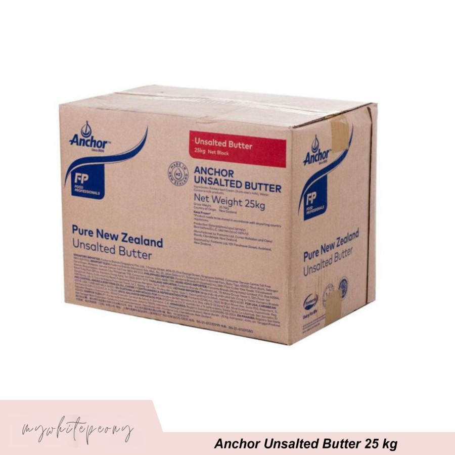 

Anchor Unsalted Butter 25 kg