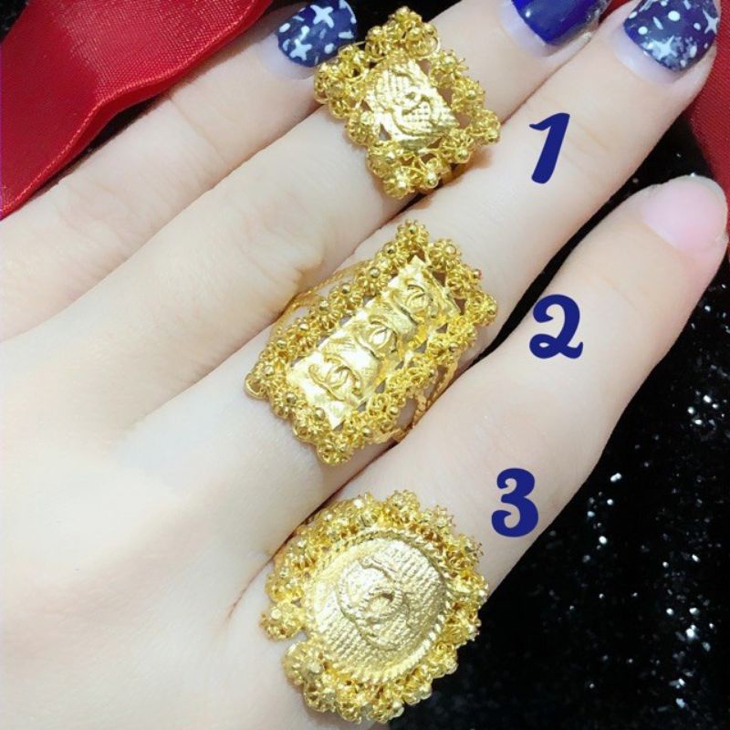 CINCIN 1 SUKU LAPIS EMAS MURNI 24karat