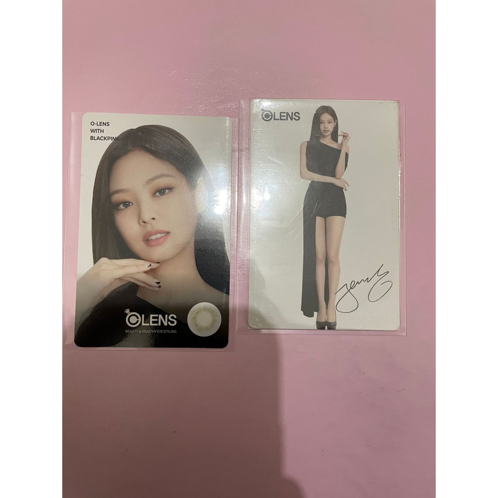 Photocard Jennie Blackpink Olens 2019 set