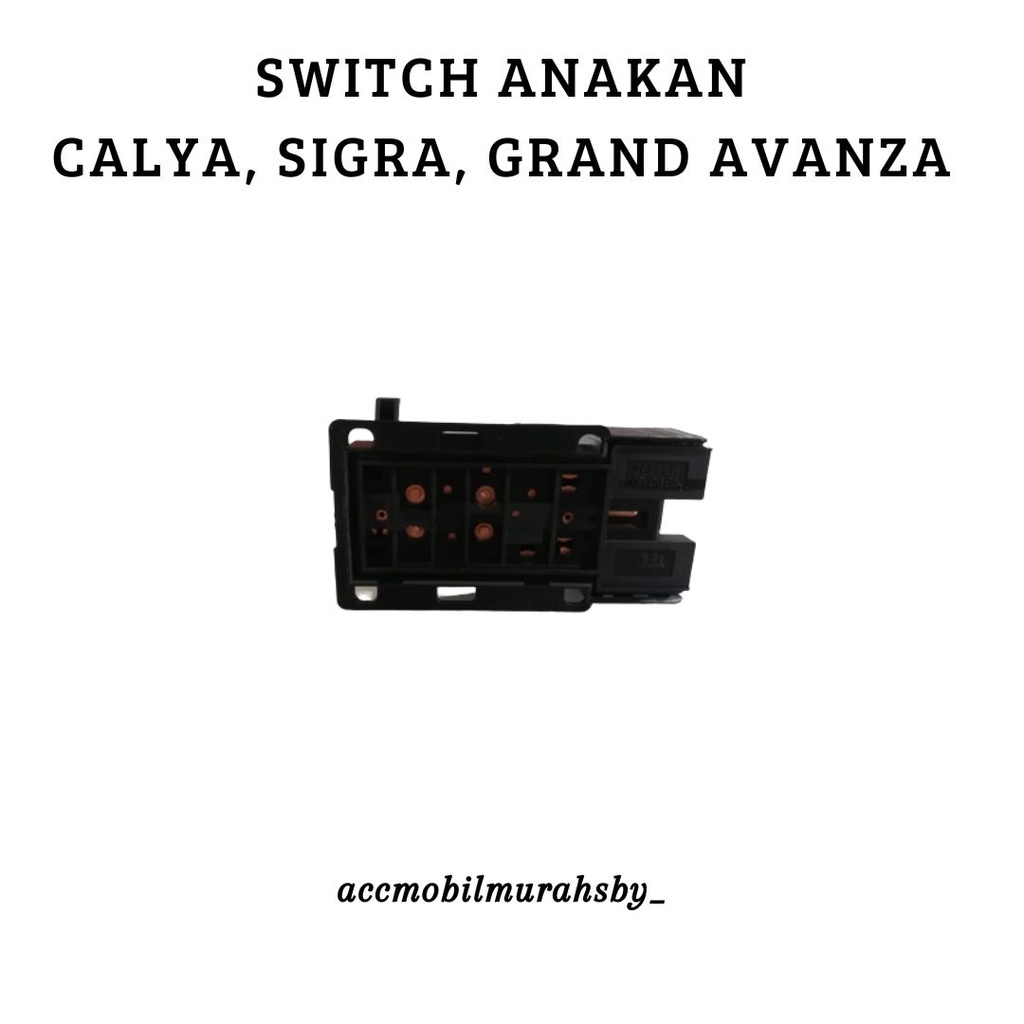 Anak Saklar Switch Power Window Calya Sigra Agya Ayla Depan Kiri Belakang