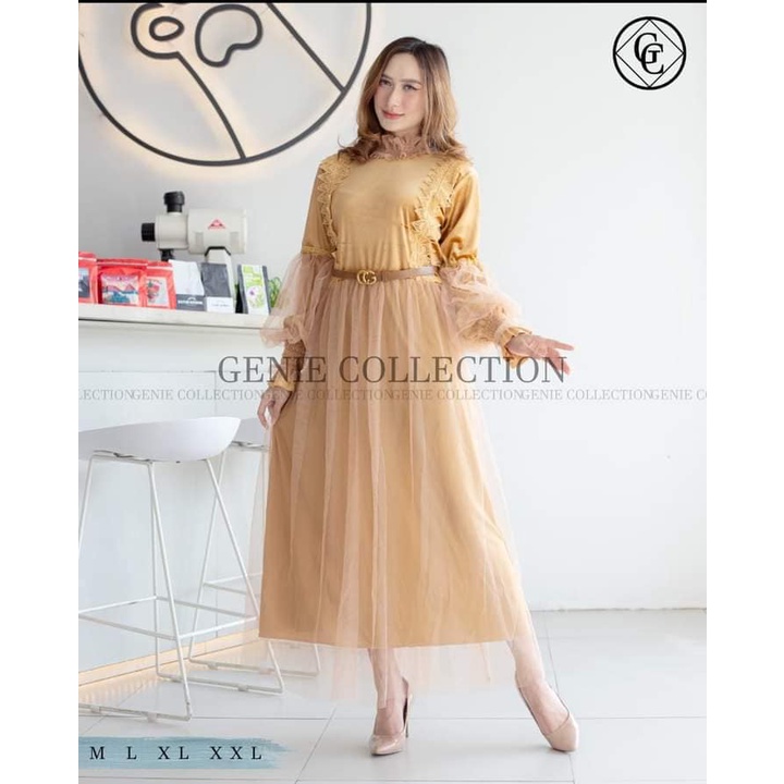 MAXI DRESS MODERN DRESS BLUDRU GAMIS BLUDRU MEWAH