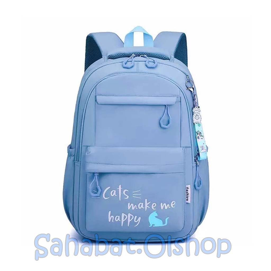 Sahabat Happy Cat Tas Ransel Anak Sekolah SD/SMP/SMA