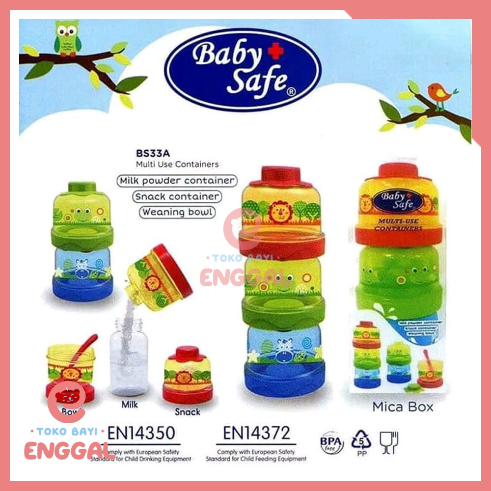 Babysafe Multi Stack Milk Container BS33A