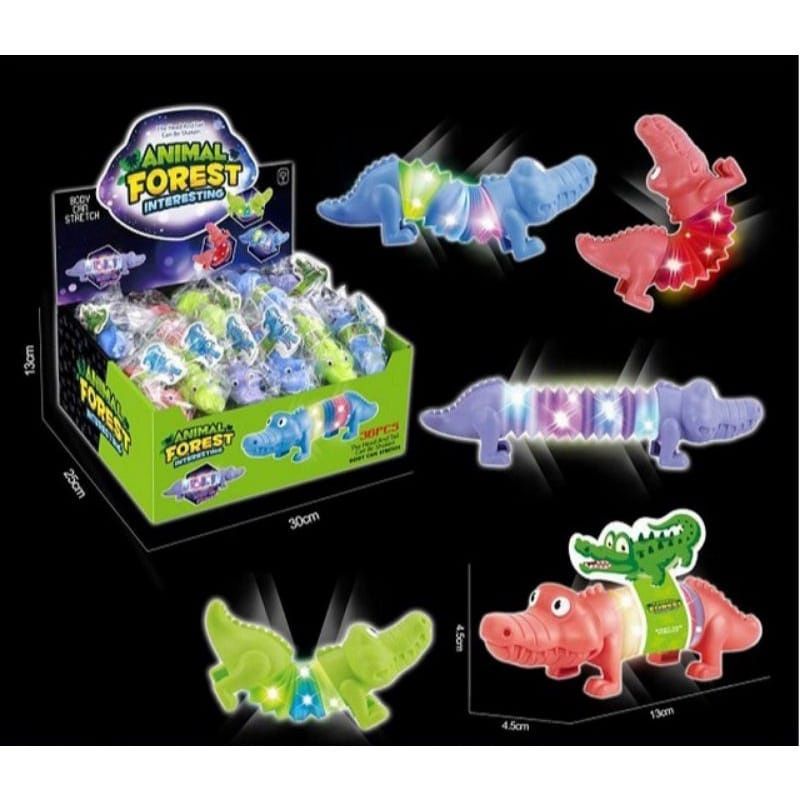 ANIMAL FOREST Interesting Pop Light Model Buaya dan Ikan LED