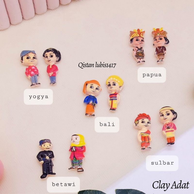 Clay Adat|Resin Adat|Clay Suku