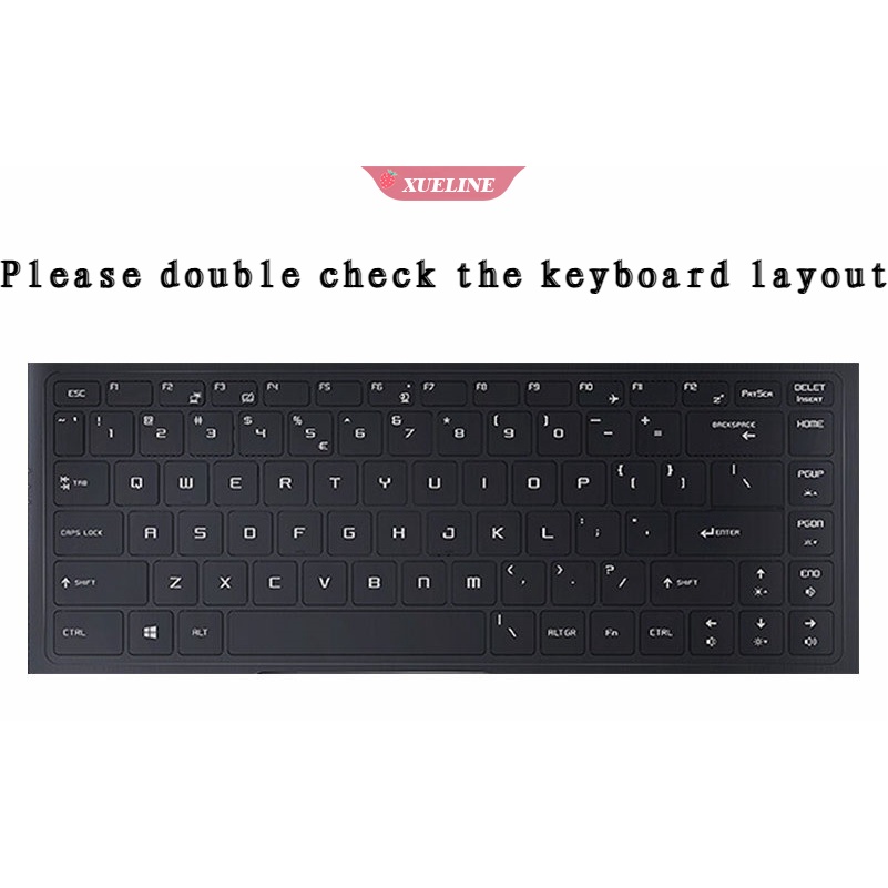 Film Pelindung keyboard gaming Untuk MSI PS42 GF63 GS65 P65 PS65 GF65 8RD 9SC i7 15.6 inch (ZXL)