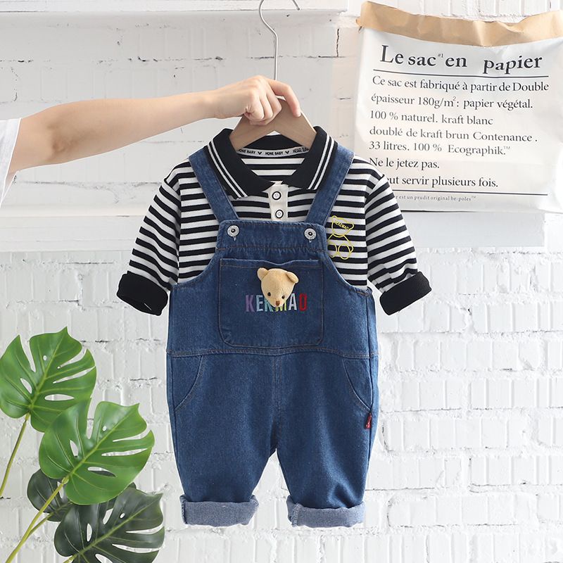 BABY K2 - Jumper Kodok Bear Coklat Hitam