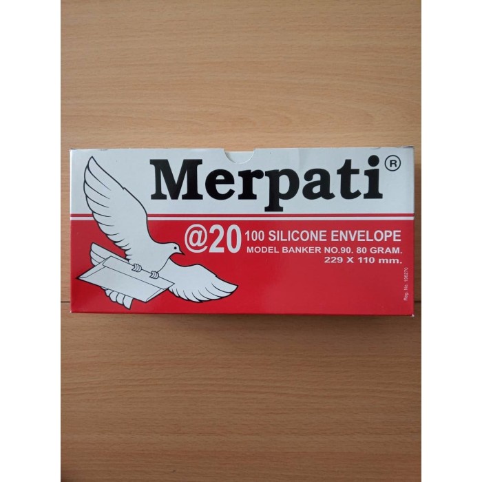 

Jualan Amplop Silikon Merpati No.90 Limited