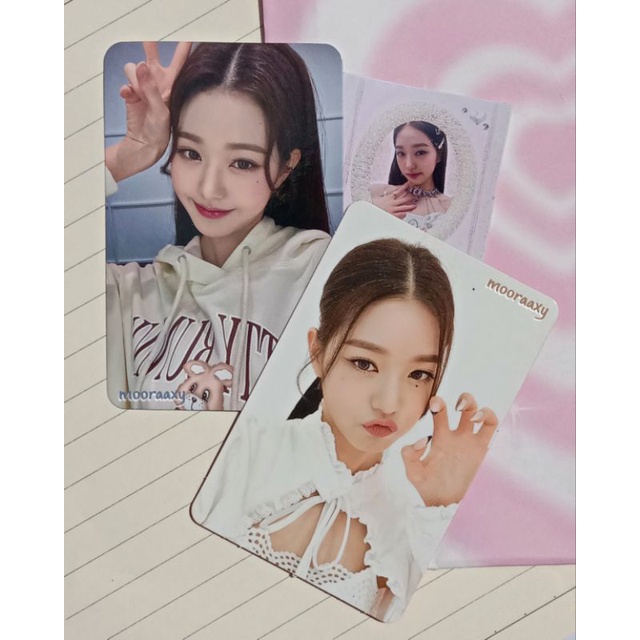 Photocard IVE Wonyoung maung Wonyoung kirsh