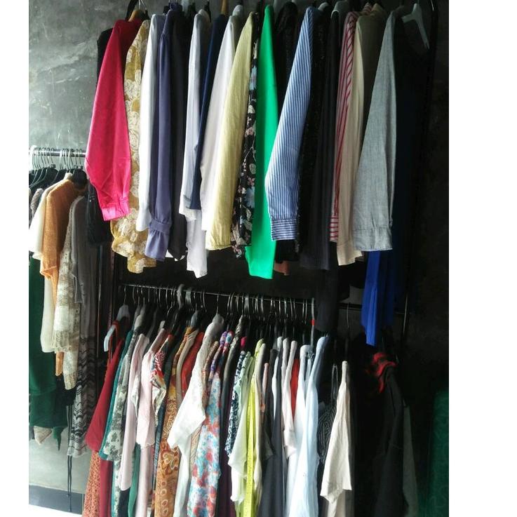 Terpercaya Gantungan Baju FULL COATING ANTI KARAT 2 TINGKAT  / Gantungan Baju Besi Full Coating / Ga