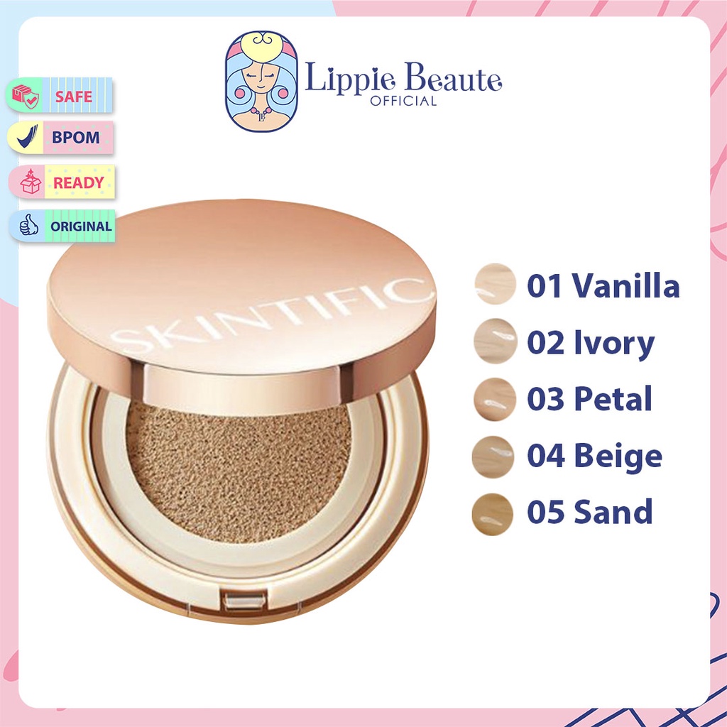 Jual SKINTIFIC - Cover All Perfect Cushion High Coverage Poreless ...