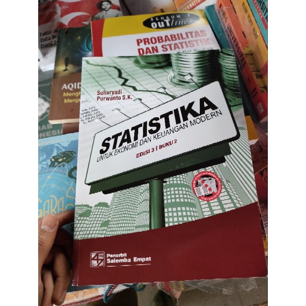 

statistika untuk ekonomi dan keuangan modern buku STATISTIKA Suharyadi Purwanto S.K penerbit Salemba empat