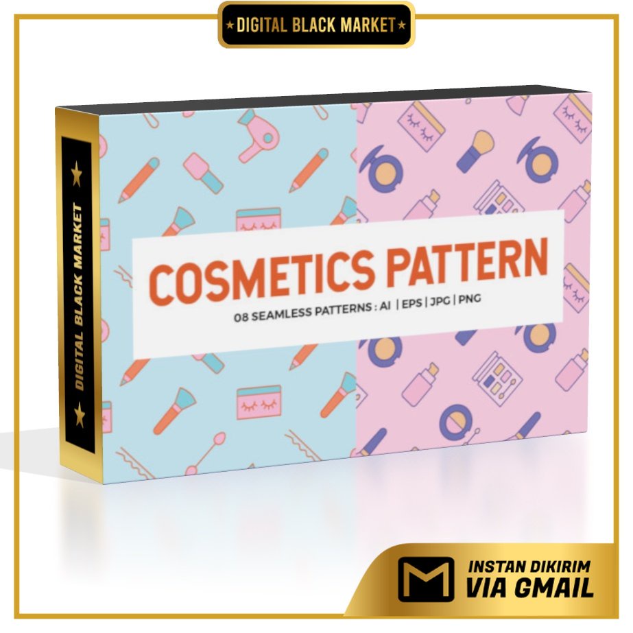 Cosmetics Seamless Patterns