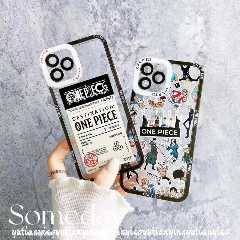 Casing TPU Realme C15 C25 C30 C35 C11 C31 C25s C12 C25Y C21Y C21 C20 C20A GT C3 Realme 9pro Plus 8i 9i 6i 5i Motif One Piece