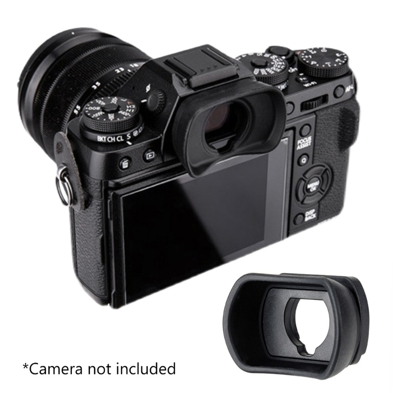 Cre Cover Eyecup Viewfinder Kamera Pengganti Bahan Karet Untuk GFX100 XH2S XT3 XT1