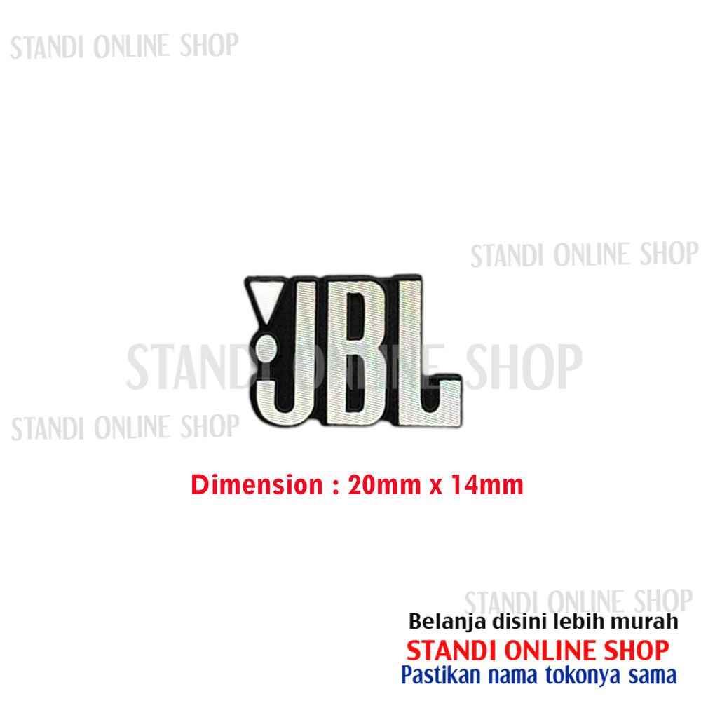Emblem Aluminium Sticker Decals 3D Logo JBL Audio Speaker