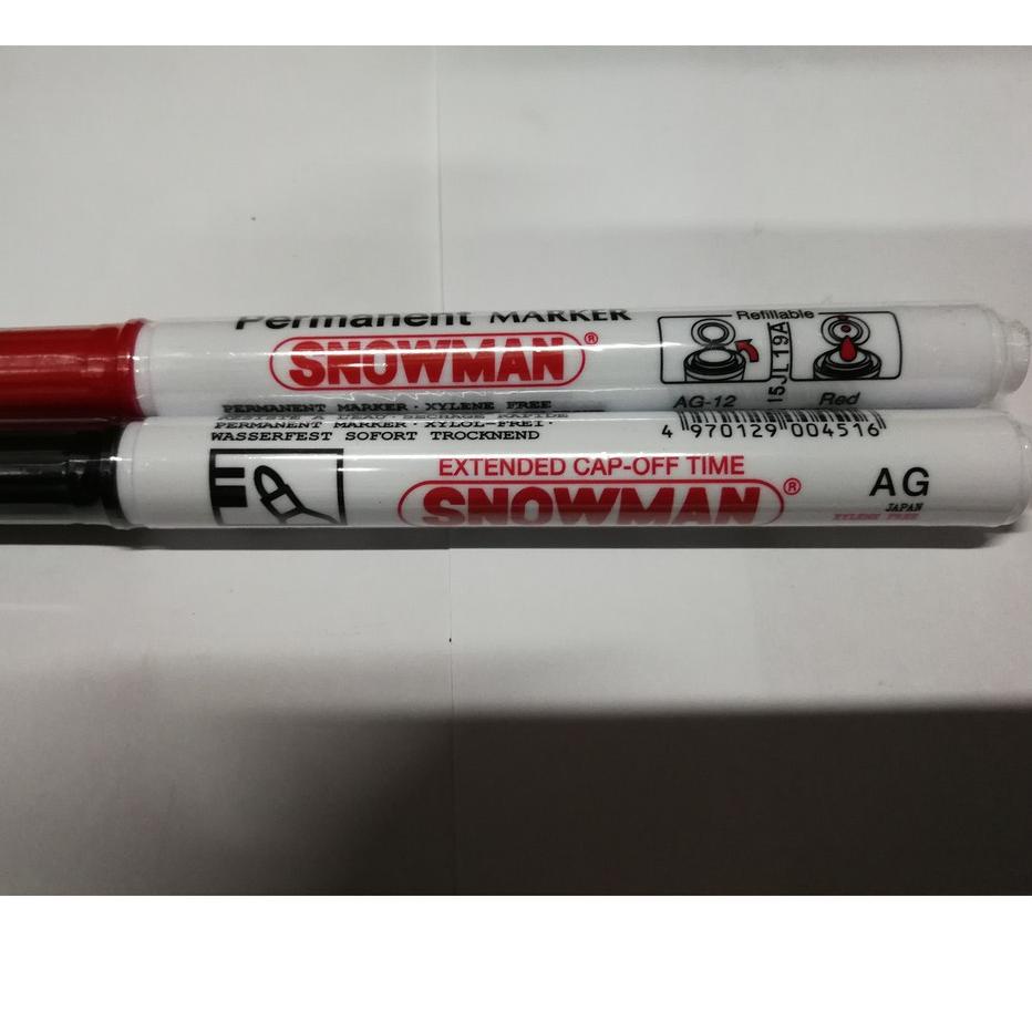 

Berkualitas LUSIN SPIDOL SNOWMAN PERMANEN MARKER AG12