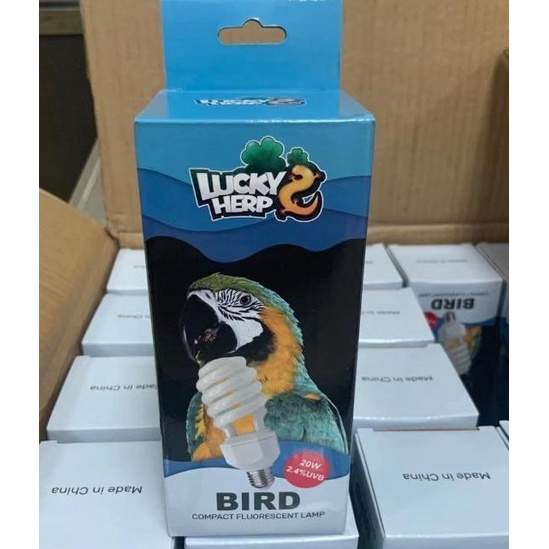 PREMIUM OEM Bird Lamp 2.4% UVB 20w Lampu Burung Pengganti Matahari
