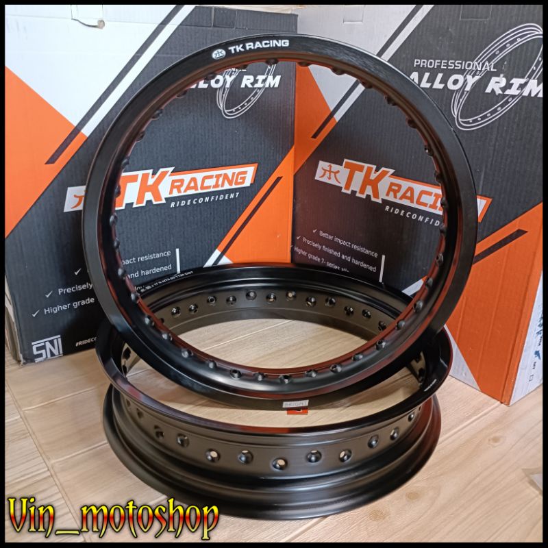 velg TK racing ring 17 250 350 hole 36 Supermoto CRF WR KLX DTRACKER DLL TK racing original