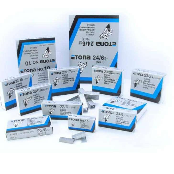 

Model Baru - Isi Staples Etona No.10 1pak/20 kotak !